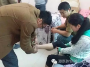 遵医附院德江县人民医院骨一科：回访出院患者，带去诚挚问候