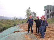 张清霜调研县人民医院整体迁建项目