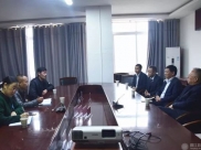 贵州省农村信用社联合社铜仁审计中心到德江县人民医院调研居民健康卡项目建设